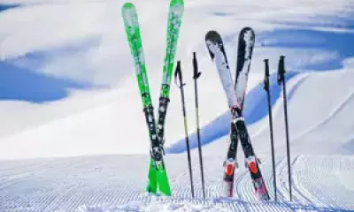 Ski trails in Saugatuck