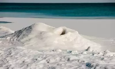 Ice volcanoes
